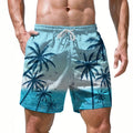 trending men's swim trunks, quick-dry swim shorts, casual athletic beach shorts, new european and american styles