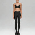 new arrival yoga clothes high waist hip lift tummy control slimming look sling beautiful back running sports intimates bra suit for women