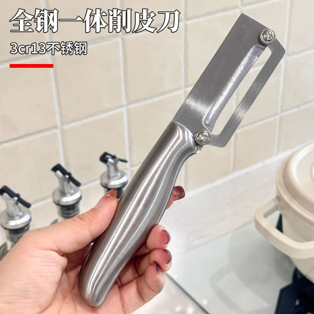 Stainless steel sugar cane peeling knife, kitchen special peeling knife, commercial thickeneded pumpkin and lettuce peeling knife, shaving