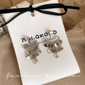 A two-wear super glittering sequin tassel earrings 2026new arrivalbest sellingaccessible luxuryelegant earrings classy earrings