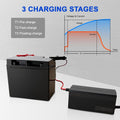 12v lithium battery charger 1a2a3a5a6a10a outdoor movable power supply battery scooter special charger