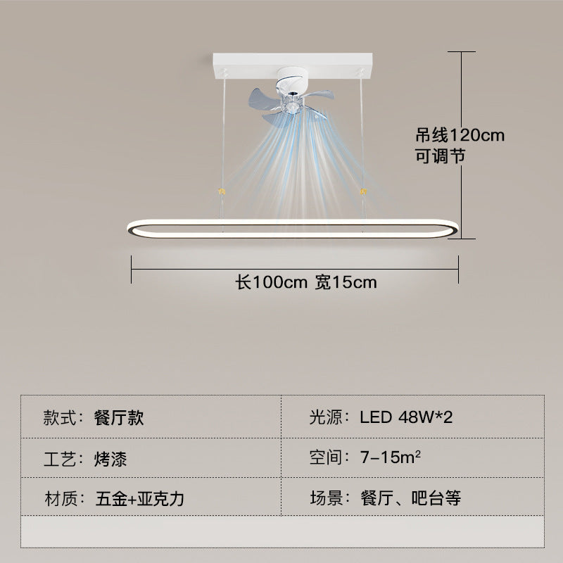 2025 new simple atmosphere living room light personalized design cloud fan ceiling light whole house combination lighting package