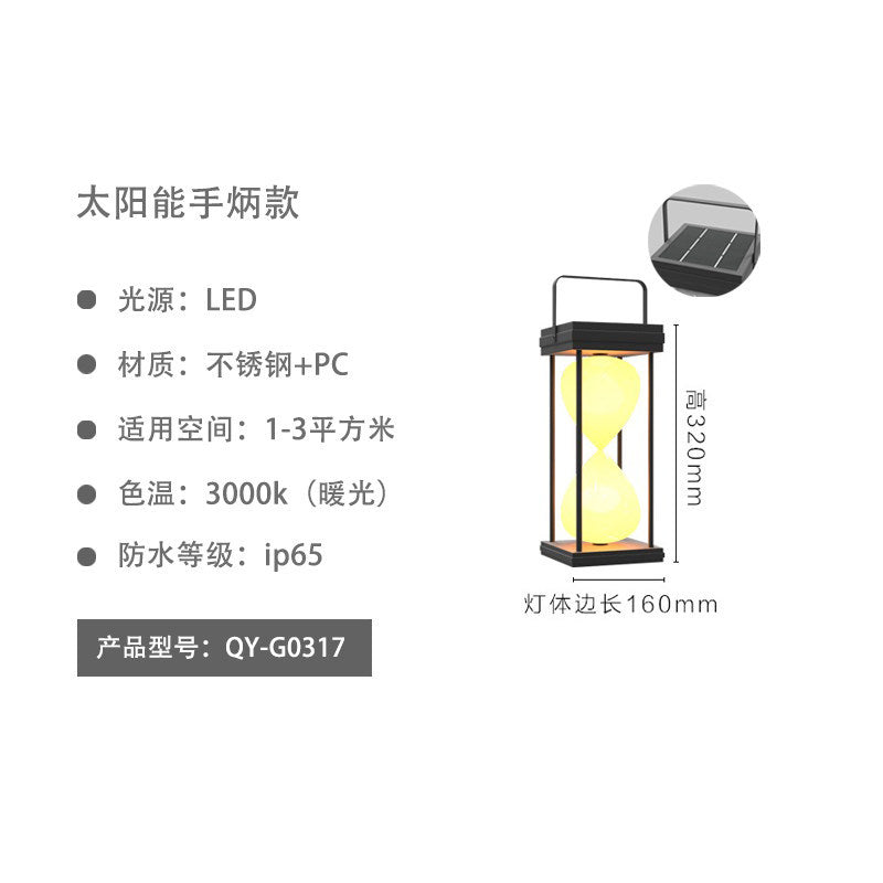 Outdoor hanging lantern - perfect for villas, patios, gardens, courtyards, and camping. create ambiance with this solar-powered, rechargeable, portable outdoor light