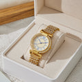 Live broadcast douyin popular full diamond women's watch women's watch quartz watch bracelet watch women's one piece dropshipping source