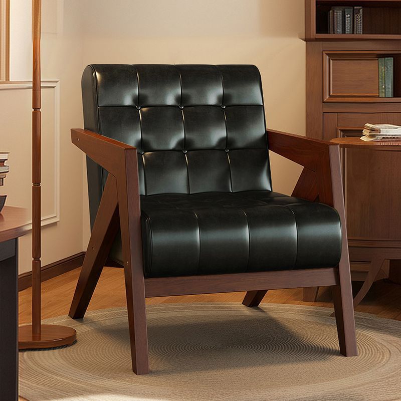 Richard nordic solid wood single sofa chair living room french cafe hotel retrob&b balcony lazy chair
