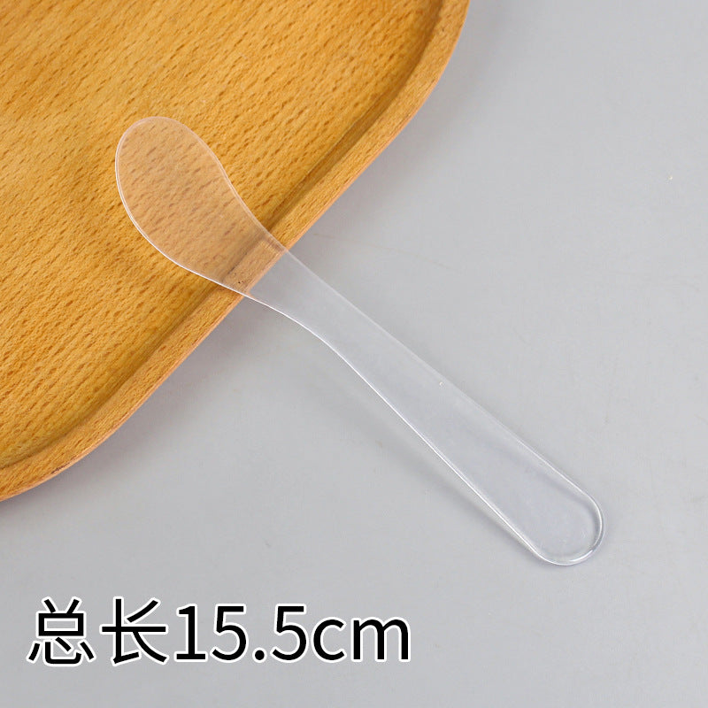 Wholesale facial mask applicator spatula set: plastic beauty mixing, stirring, scraping, and smoothing tools for face, body, and eye creams - crescent shaped spoons included
