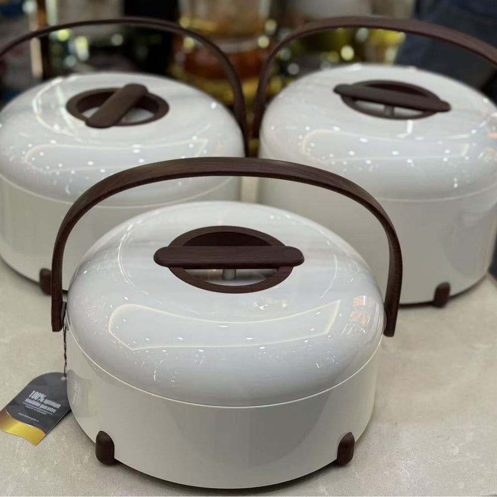 Exportnew arrivalhot selling handle double layer insulation box 3l-4l-5l factory direct sales insulation tableware foodwarmer