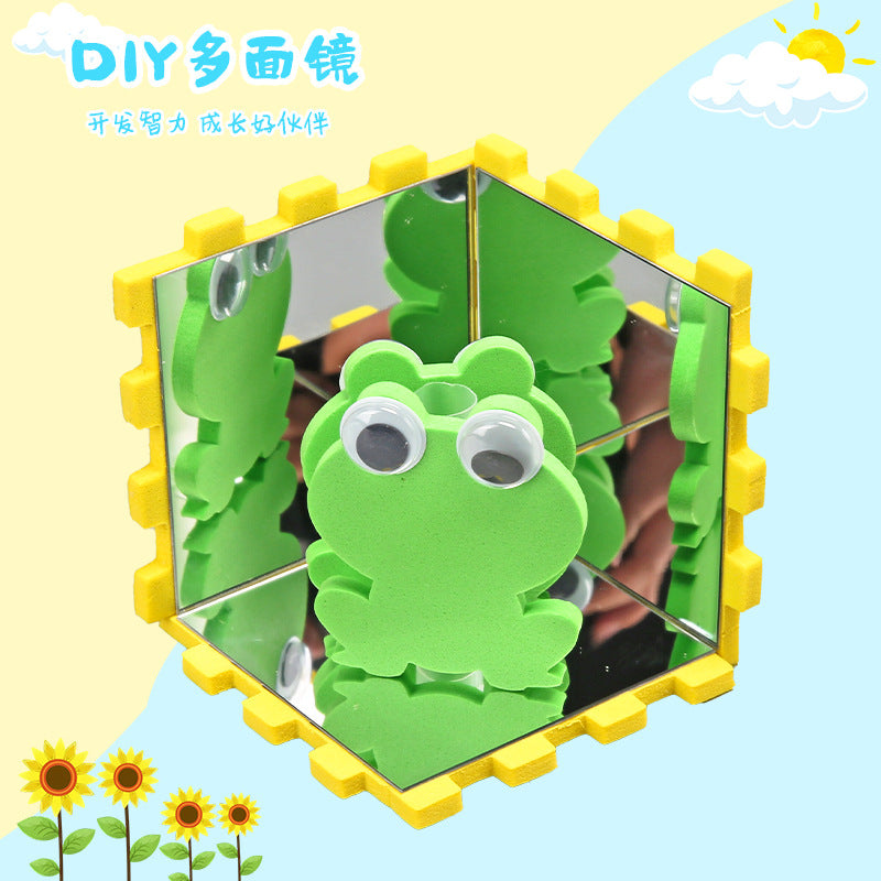 Multifaceted mirror physics experiment science experiment toy teaching aids student training science course teaching aids technology small production