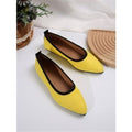 autumn new arrival: plus size suede casual flats - korean style comfortable low-cut loafers for women