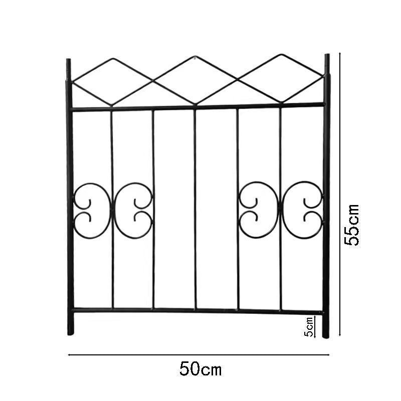 Clematis pergola rose rose planting garden fence outdoor flower stand support pole iron plant climbing frame