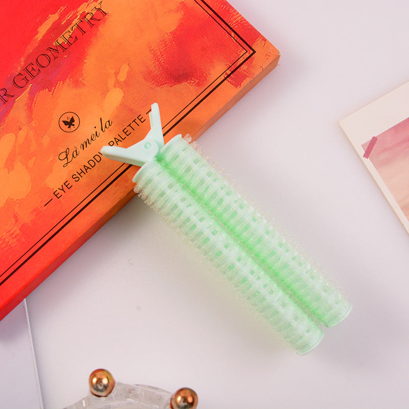 Beizi bangs clip fluffy clip dopamine color scheme Korean lazy hairpin top hair root setting self-adhesive curling iron