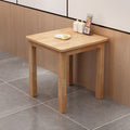 Solid wood dining table, fast food table and chairs, noodle restaurant dining table and chairs, rectangular table, square dining table, food stall, snack bar dining table