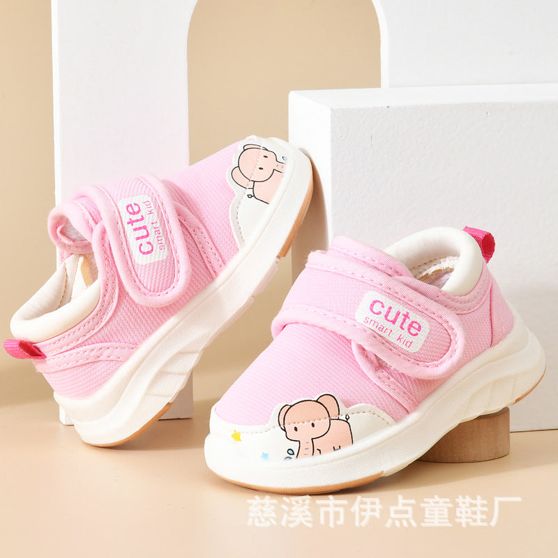 Toddler shoes for boys, spring and autumn, 0-1-2 years old, soft sole breathable infant and toddler shoes for girls