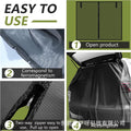 Car tailgate sun shade - mosquito net, ventilation, heat reduction - magnetic mesh screen for trunk