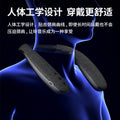 New arrival halter style wireless bluetooth speaker fabric portable wearable subwoofer stereo neck speaker