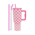 Pink plaid
