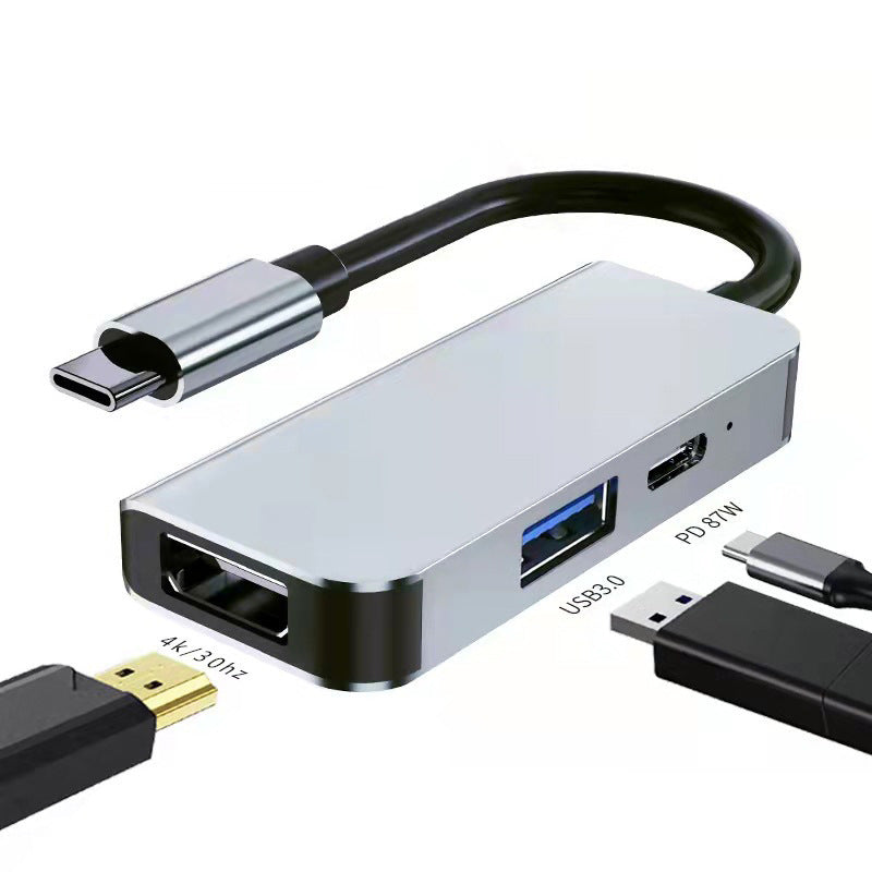 multi-interface docking station type c hub3.0usb expander gigabit notebook converter docking station