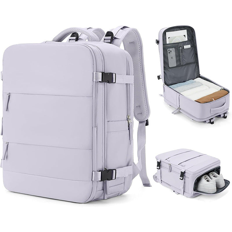 New travel backpack portable large-capacity multi-functional waterproof business backpack dry and wet separation leisure travel bag