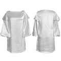 D3075  autumn plus size fashion women's loose puff sleeve european and american african mom dress cross-border dress