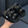 Kids sandals  summer new fashion middle and big children's beach shoes girls k-style soft bottom kids shoes trendy