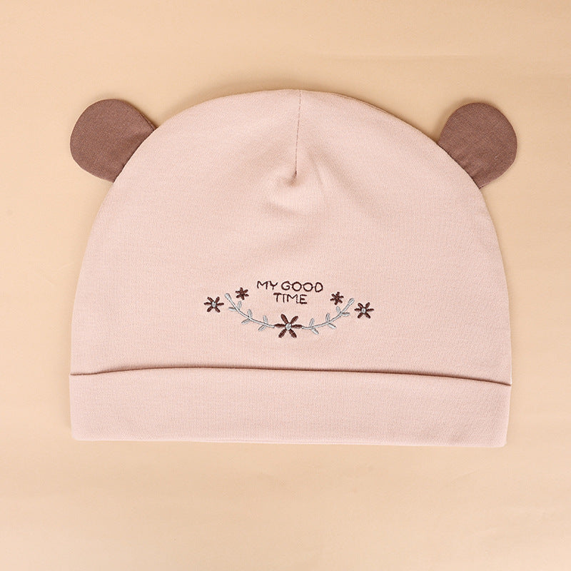 Postpartum hat - cute spring/summer 95% cotton maternity cap, pregnancy headband, headscarf, windproof, autumn/winter trendy style for new mothers