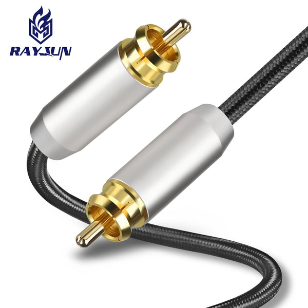 Wholesale RCA lotus head coaxial audio output cable audio amplifier mixer adapter cable rca cable