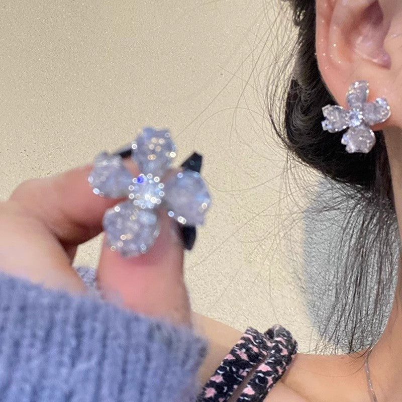 Ins pearl earrings for women niche styleaccessible luxuryeasiest for match earrings pendant classyretroelegant earrings 925 silver needle wholesale