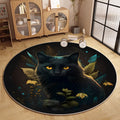 cat round carpet living room sofa coffee table floor mat hanging basket rocking chair foot pad bedroom bedside blanket