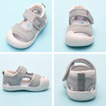 Baby sandals for boys, summer first walker shoes, 0-1-2 years old infant anti-slip soft sole mesh shoes for babies and toddlers, baby girl shoes