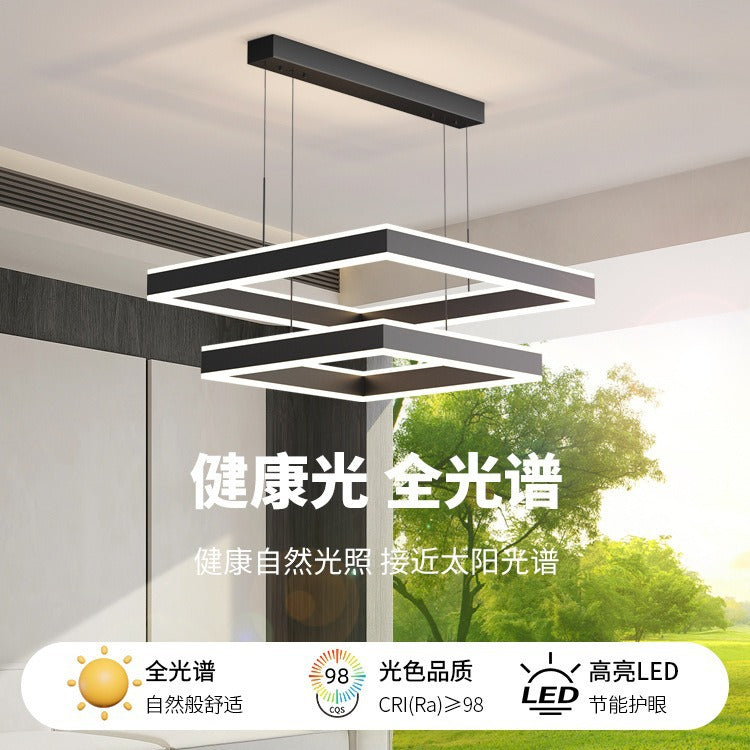 Minimalist living room chandelier 2023 new modern simple living room main light smart whole house package Zhongshan lighting