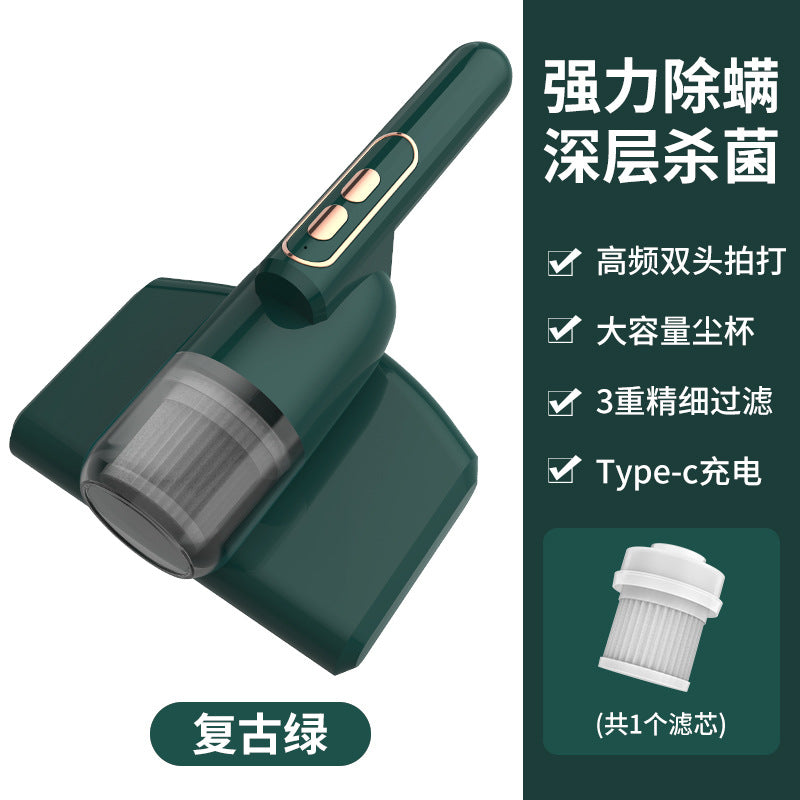 small household mite remover wireless charging bed vacuum cleaner handheld ultraviolet sterilizer mite remover