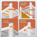 For homeshelves wardrobe bedroom simple assembly coat rack open floor standing hole board angle steel clothes rack storage rack