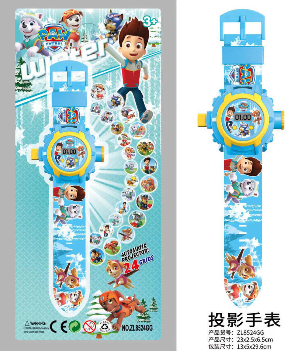 Kids' cartoon electronic watch - educational projection, time-telling toy watch - direct from the source manufacturer, dropshipping available