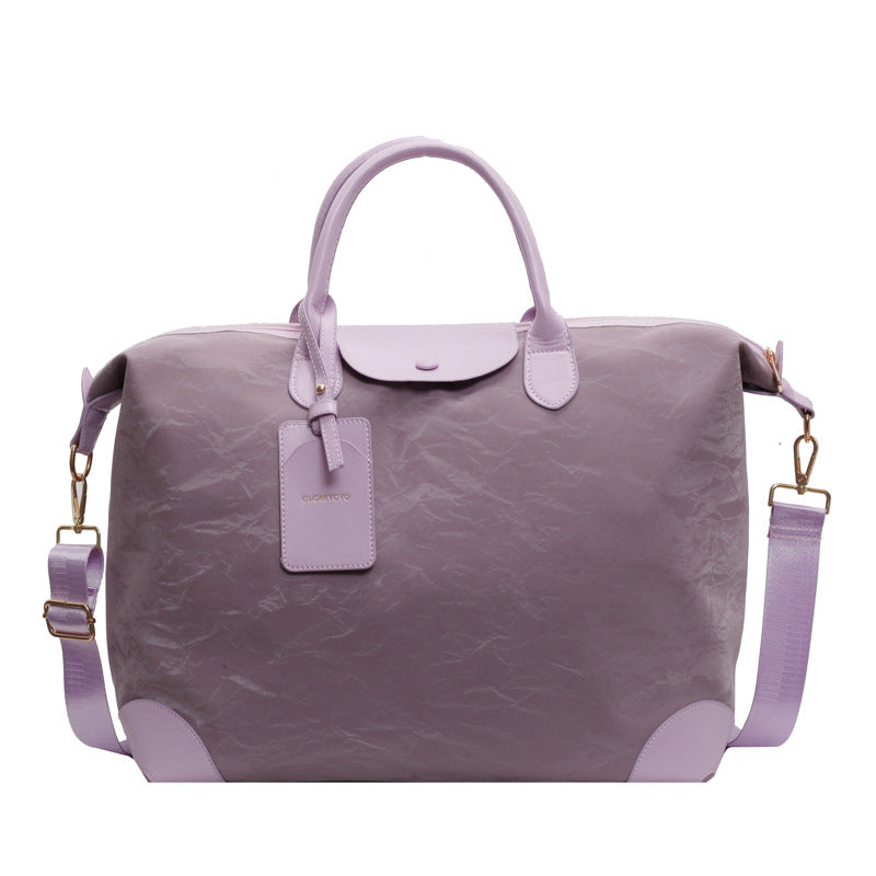 New large-capacity portable travel bag, women's light sports fitness bag, outdoor leisure travel bag, duffel bag