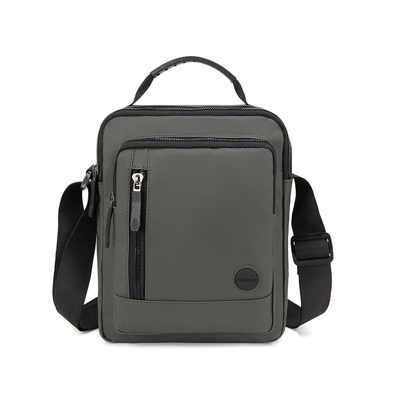 New shoulder messenger bag handbag men's business leisure versatile large capacity shoulder backpack multi-functional bag men