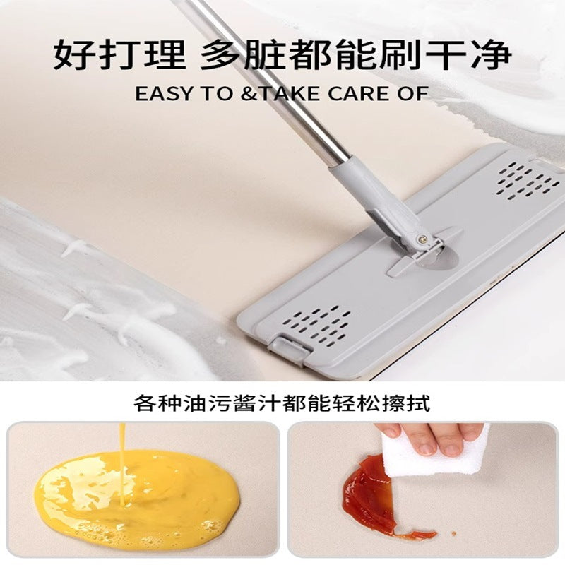 Kitchen floor mat - wipeable, low-maintenance, waterproof mat -  new design - stain-resistant diatomaceous earth mud mat - special anti-slip, oil-proof foot mat