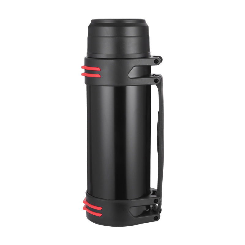 Large capacity stainless steel travel kettle 304 outdoor sports insulated hot and cold water bottle household thermos advertising gift