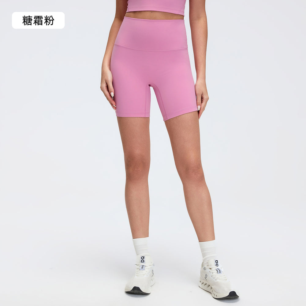 New women's yoga shorts - barely there feel, no camel toe, tight-fitting workout capris - summer fitness yoga wear dk067