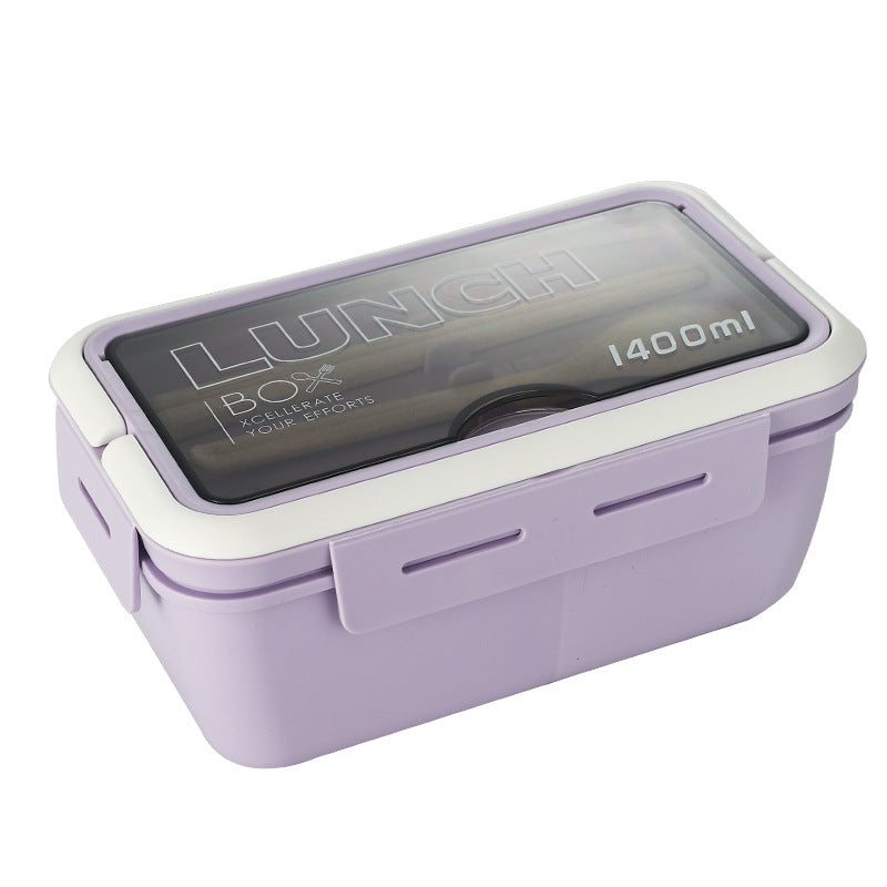 Plastic refrigerator food storage container, microwave-safe food grade pp lunch box, rectangular bento box - perfect for packing meals and gifting