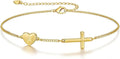 European and american cross-border hot-selling 26 letter bracelet for women, copper, personalized elegant fashion heart-shaped letter bracelet bangle wholesale