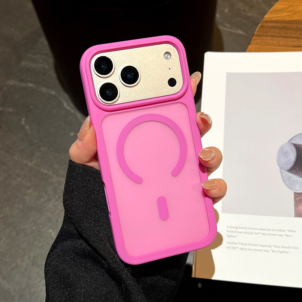 new magnetic phone case for iphone 17 pro, unisex design, compatible with apple 16/15, sky shield magnetic case