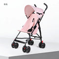 Foldable baby stroller - convertible seat, portable pram, umbrella stroller, one-click fold, travel-friendly
