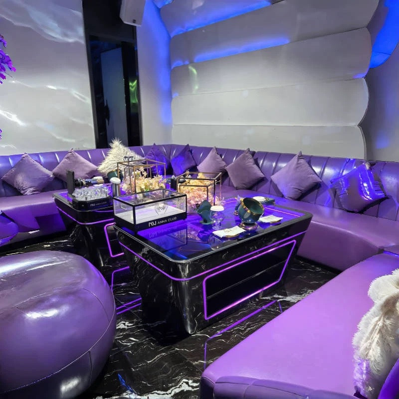 Professional custom ktv abyss luminous coffee table bar club bar counter box special ktv coffee table
