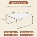 Langyujia for homewrought iron coffee table side table living room sofa creative coffee table bracket combination paint combination cream style