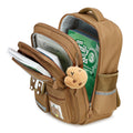 capibala school bag for primary school students, boys in grades 1-3 to 6, large capacity cute capybara stain-resistant backpack