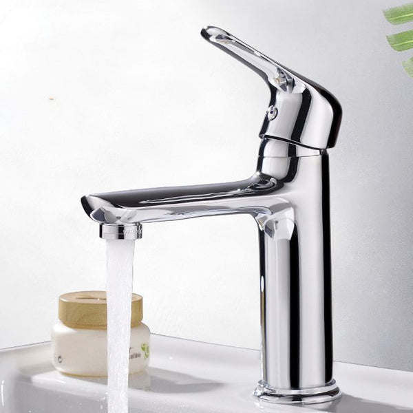 Washbasin faucet wholesale hot and cold mixing valve washbasin washbasin single hole washbasin faucet with hose