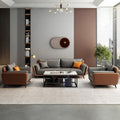 Office office sofa xipi business reception reception three-person coffee table combination casual modern conference room abrasion resistant