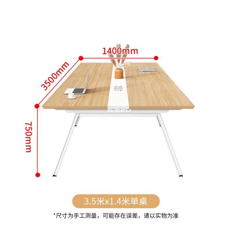 Saint li conference table long table negotiation training table casual conference room meeting table and chair combination