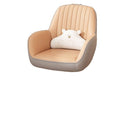 Computer chair for homeplaid long sitting backrest waist office chair solid wood makeup dormitory student study desk stool