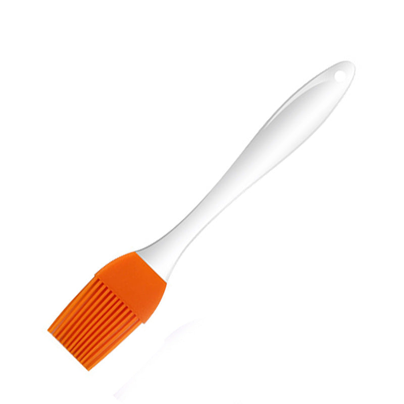 Ready-to-ship clear crystal handle large split silicone basting brush - bbq, cooking, and seasoning brush - in stock